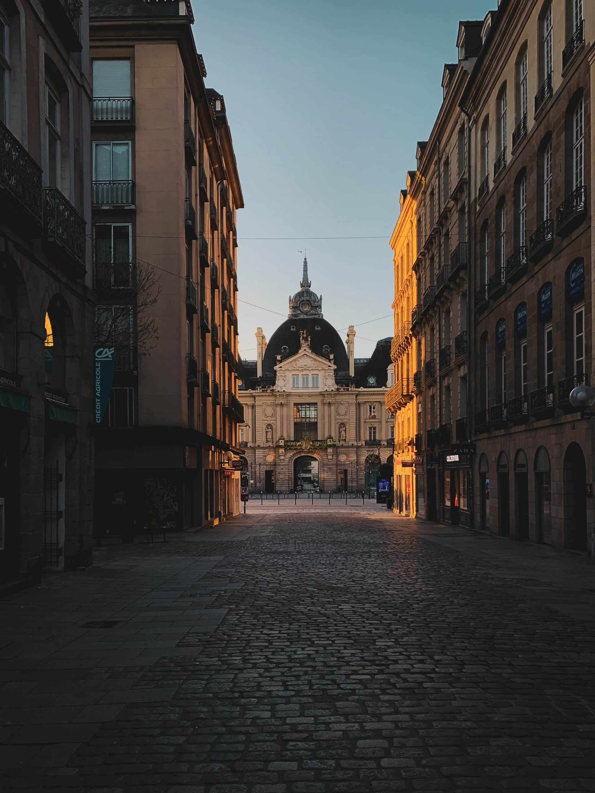 rennes ville embouteillée